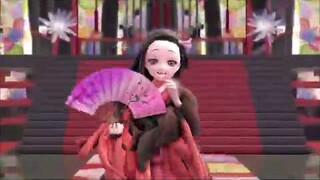 【鬼滅のMMD】響喜乱舞 kyouki ranbu【禰豆子】