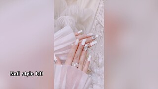 Bộ nail cô dâu thật xinh