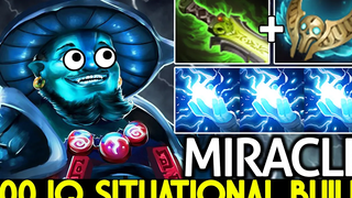 MIRACLE Storm Spirit 200 IQ Situational Build Carry เกมหนัก Dota 2