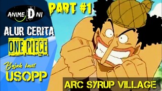 bajak laut usopp//ALUR CERITA ANIME ONE PIECE//momen lucu one piece