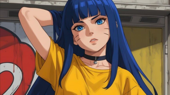 HIMAWARI JADI CANTIK FI BORUTO BLUE VORTEX