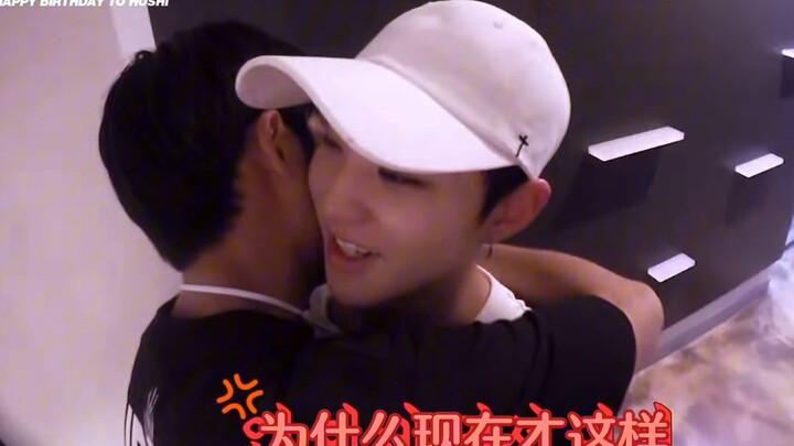 عيد ميلاد 🐹: “حضن واحد يكفي～” vs عيد ميلاد 🐶: “حضن واحد كافٍ، حسنًا!”