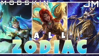 MobileLegend - Mod All Skin Zodiac Hida Karina Irithel Full Hiệu Ứng Part 2 |JinMoba