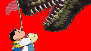 Crayon Shin-chan 2024 Phim chiếu rạp Nhật ký khủng long của chúng tôi được phát hành Poster