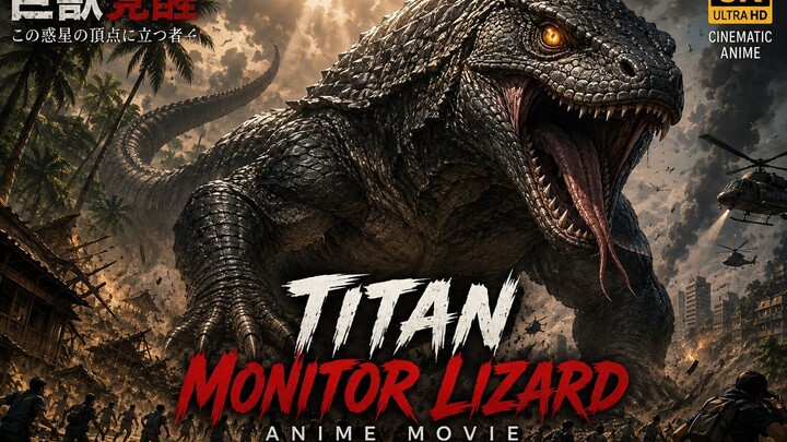 TITAN MONITOR LIZARD — ANIME MOVIE