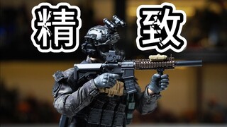 300多块性价比超高的6寸布衣兵人【神猫跳动黑色行动第一款】