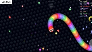 Slither.io A.I. 100,000+ Score Epic Slitherio Gameplay #83 11