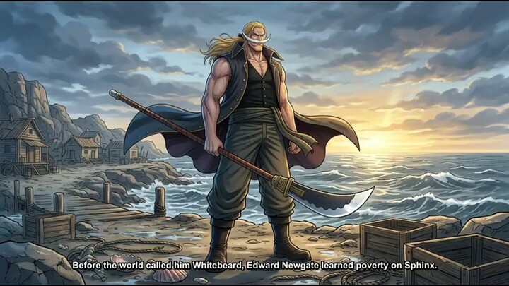 Whitebeard Edward Newgate: The Father of the Seas