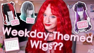 DAY OF THE WEEK Themed Cosplay/Lolita Wig Try-On + Review | AnyaPanda