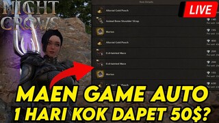 FULL SENYUM DROP ITEM HAMPIR 2JT RP LAGI , CROW KE 0,9$ LAGI ! ! ! - NIGHT CROWS NFT/P2E