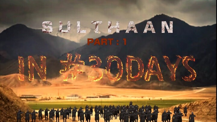 SULTHAAN PART : 1 - In #30DAYS | 30th September 2022