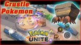 Pokémon UNITE: Crustle (Ishizumai) - Pokemon Cua Đá Thủ Cực Trâu Đánh Cực Thú Vị