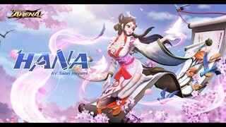 🌸Onmyoji Arena: Giới thiệu bộ chiêu thức Hana (Hoa Điểu Quyển) - (Support & Mage)