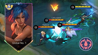 BRUTAL DAMAGE!! BEST 1 HIT BUILD KARINA 2024