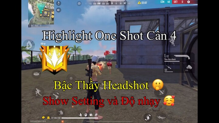 [Highlight Free Fire] Oneshot Cân 4 Thỏa Mãn Người Xem 🥰