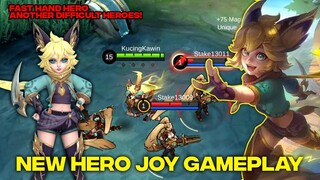 JOY NEW HERO GAMEPLAY | HERO ASSASSIN BARU MOBILE LEGENDS YANG SULIT DAN BUTUH MEKANIK YANG CEPAT!