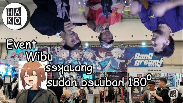 Event jejepangan dulu dan sekarang