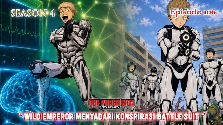 Alur Cerita One Punch Man (Season 4) - Episode 106 - " Konspirasi DIbalik Battle Suit NEO "