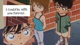 haibara says "i could be with you forever" to Conan..|Detective conan|#detectiveconan #conan_heiji
