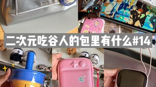 翻包/二次元吃谷人的包里有什么/电子产品脑袋/switch iPad 3ds掌机 充电宝 手帐本 谷子一锅炖
