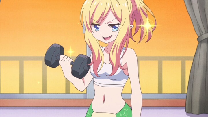 "Dewa Jahat-chan yang disiplin diri bahkan membuat takut Tuhan~"