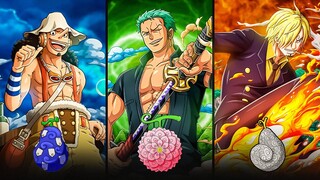 A FRUTA DE CADA CHAPÉU DE PALHA EM ONE PIECE - (Informação oficial)