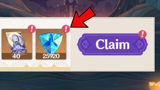 Before Genshin Version 2.4 End You Can Have A Chance To Get THIS HUGE REWARDS With A SIMPLE TASK...