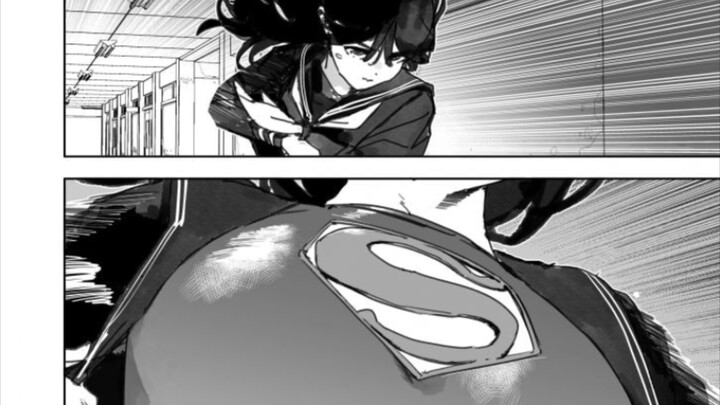 Superman! Superman yang menyelamatkanku!