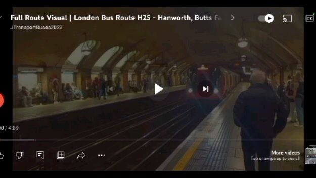 A Ride on the London Buses Route H18