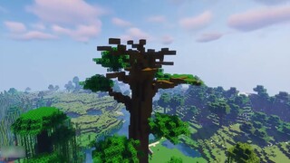 [Original Survival] Episode 2! The cozy little tree house piglin is really scary! [Minecraft] [Origi