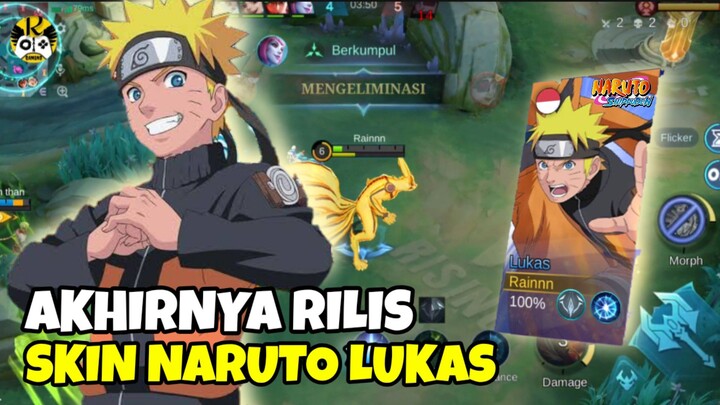 GILAA! Skin Naruto Lukas Keren Banget - Skin Collab Mlbb X Naruto