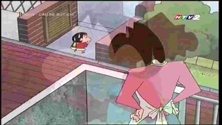 Shin cậu bé bút chì| Shin phụ mẹ quét sân Crayon-Shin
