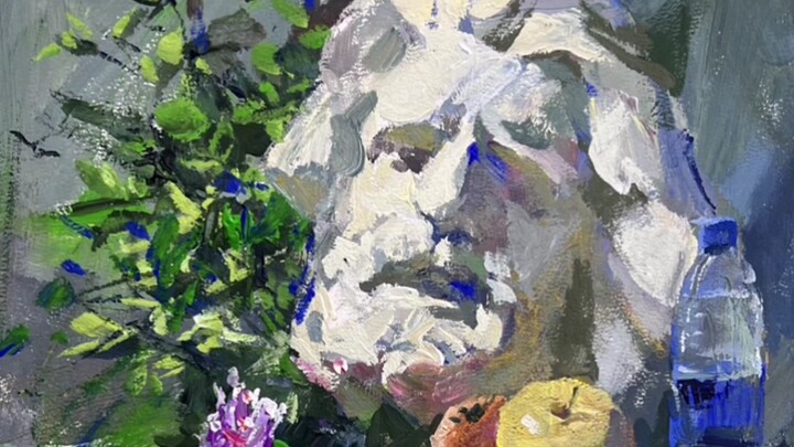 “If you draw like this for the art joint exam, it’ll scare students on both sides!”