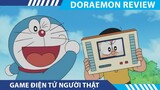 Review Phim Doraemon , GAME ĐIỆN TỬ NGƯỜI THẬT,  KÍNH LÚP THÁM TỬ , Doraemon Tập Đặc Biệt