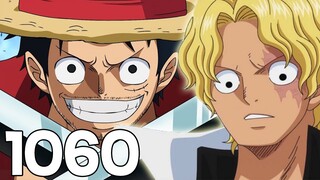 ONE PIECE 1060 - LE RÊVE ULTIME DE LUFFY ! L'ANNONCE DE SABO ! YM ET URANUS | REVIEW MANGA