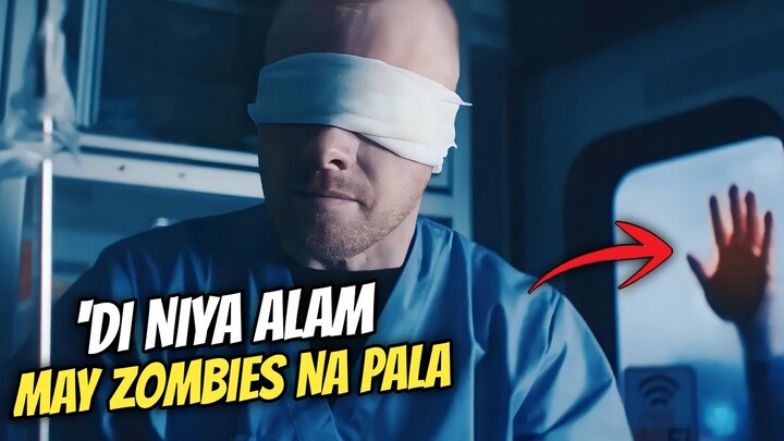 Nabulag Siya, Hindi Niya Alam May Zombie Apocalypse Na...| Movie Recap Tagalog