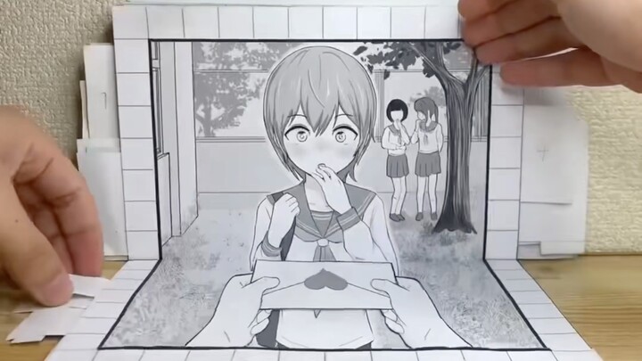 Lukisan tangan murni】Sebuah cerita tentang "cinta". Setelah membaca akhir, Anda mungkin menemukan je