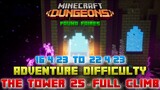 The Tower 25 [Adventure] Full Climb, Guide & Strategy, Minecraft Dungeons Fauna Faire
