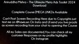 Aniruddha Mishra course The Ultimate Meta Ads Toolkit 2024 Download