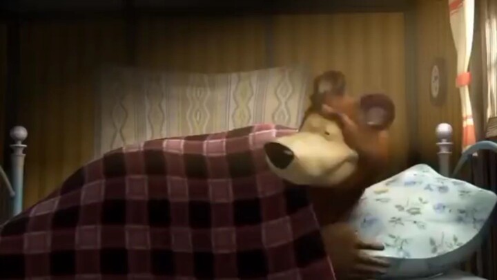 beruang pura pura tidur