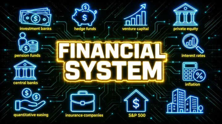How the FINANCIAL SYSTEM works in 18 mins