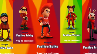 Subway Surfers St Petersburg ปลดล็อกงานรื่นเริง Jake Tricky Spike Frank Yutani