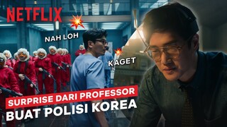 Professor Suruh Ganti Topeng, Polisi Kena Prank | Money Heist: Korea | Clip