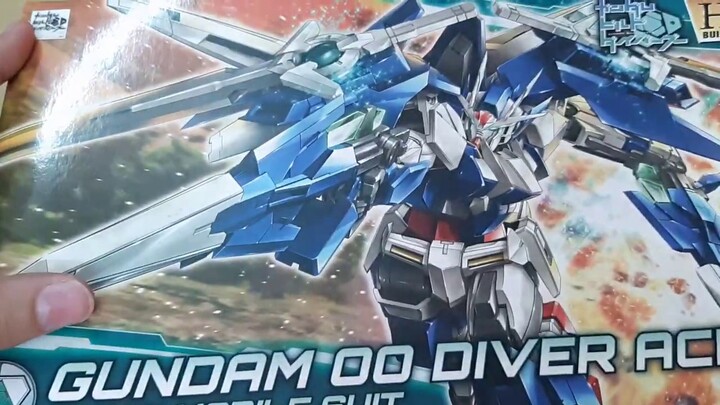 Unboxing Gundam 00 ACE diver !