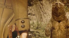 Giant Bear Attack on Arthur Morgan in Red Dead Redemption 2 is Absolutely Brutal | RDR2 4K Shorts