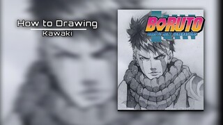 [Boruto the next generation]how to draw kawaki musuh bebuyutan boruto 🔥🔥