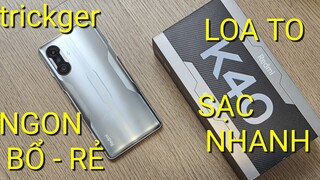 ĐÁNH GIÁ REDMI K40 GAMING SAU 1 NĂM: GM TRICKGER, LOA JBL, PIN TRÂU, SẠC 67W... RẺ NHẤT !!!