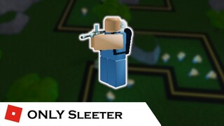 How far can You go With ONLY Sleeter? | Tower Battles [ROBLOX]