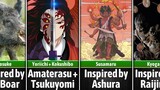 Inspirations of Demon Slayer Characters I Otaku Senpai Comparisons
