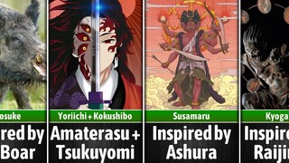 Inspirations of Demon Slayer Characters I Otaku Senpai Comparisons